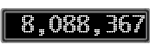 The GaugeControl contains 1 gauge with values: (8,087,843).