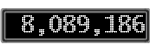 The GaugeControl contains 1 gauge with values: (8,088,777).