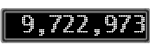 The GaugeControl contains 1 gauge with values: (9,722,930).
