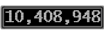 The GaugeControl contains 1 gauge with values: (10,408,288).