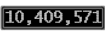 The GaugeControl contains 1 gauge with values: (10,409,487).