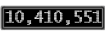 The GaugeControl contains 1 gauge with values: (10,410,306).