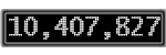 The GaugeControl contains 1 gauge with values: (10,407,587).