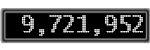 The GaugeControl contains 1 gauge with values: (9,721,607).
