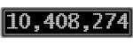 The GaugeControl contains 1 gauge with values: (10,408,058).