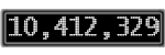 The GaugeControl contains 1 gauge with values: (10,411,937).