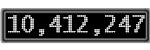 The GaugeControl contains 1 gauge with values: (10,411,938).