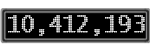 The GaugeControl contains 1 gauge with values: (10,411,938).