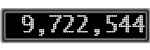 The GaugeControl contains 1 gauge with values: (9,722,319).