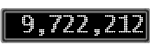 The GaugeControl contains 1 gauge with values: (9,721,990).