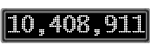The GaugeControl contains 1 gauge with values: (10,408,275).