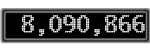 The GaugeControl contains 1 gauge with values: (8,090,316).