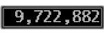 The GaugeControl contains 1 gauge with values: (9,722,243).