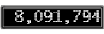 The GaugeControl contains 1 gauge with values: (8,087,588).