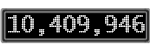 The GaugeControl contains 1 gauge with values: (10,409,788).