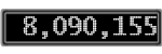 The GaugeControl contains 1 gauge with values: (8,087,845).