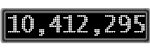 The GaugeControl contains 1 gauge with values: (10,411,938).