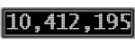 The GaugeControl contains 1 gauge with values: (10,411,942).