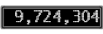 The GaugeControl contains 1 gauge with values: (9,722,305).