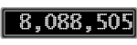 The GaugeControl contains 1 gauge with values: (8,087,833).
