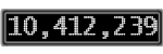 The GaugeControl contains 1 gauge with values: (10,412,188).
