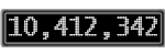 The GaugeControl contains 1 gauge with values: (10,411,939).