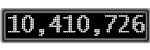 The GaugeControl contains 1 gauge with values: (10,410,527).