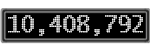 The GaugeControl contains 1 gauge with values: (10,408,067).
