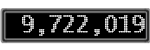 The GaugeControl contains 1 gauge with values: (9,721,995).