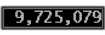 The GaugeControl contains 1 gauge with values: (9,724,893).