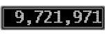 The GaugeControl contains 1 gauge with values: (9,721,613).