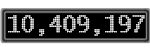 The GaugeControl contains 1 gauge with values: (10,408,267).