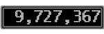 The GaugeControl contains 1 gauge with values: (9,726,297).