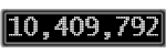 The GaugeControl contains 1 gauge with values: (10,408,121).