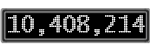 The GaugeControl contains 1 gauge with values: (10,408,059).
