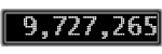 The GaugeControl contains 1 gauge with values: (9,721,987).