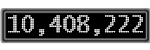 The GaugeControl contains 1 gauge with values: (10,408,032).