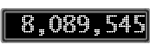 The GaugeControl contains 1 gauge with values: (8,088,750).