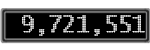 The GaugeControl contains 1 gauge with values: (9,721,519).