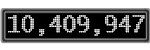 The GaugeControl contains 1 gauge with values: (10,409,974).