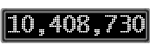 The GaugeControl contains 1 gauge with values: (10,408,058).