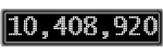 The GaugeControl contains 1 gauge with values: (10,408,100).
