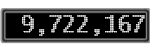 The GaugeControl contains 1 gauge with values: (9,721,990).