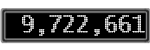 The GaugeControl contains 1 gauge with values: (9,722,045).