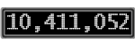 The GaugeControl contains 1 gauge with values: (10,410,584).