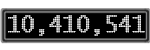 The GaugeControl contains 1 gauge with values: (10,410,302).