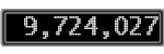 The GaugeControl contains 1 gauge with values: (9,723,905).