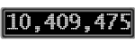 The GaugeControl contains 1 gauge with values: (10,408,988).