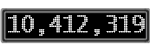 The GaugeControl contains 1 gauge with values: (10,411,965).