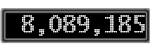 The GaugeControl contains 1 gauge with values: (8,088,739).
